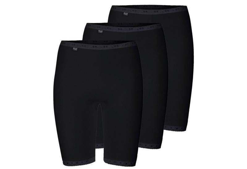 sloggi Slip Basic+ Long Briefs (1-St., Set) Radler, Spitzenborte, Elastikbund von sloggi