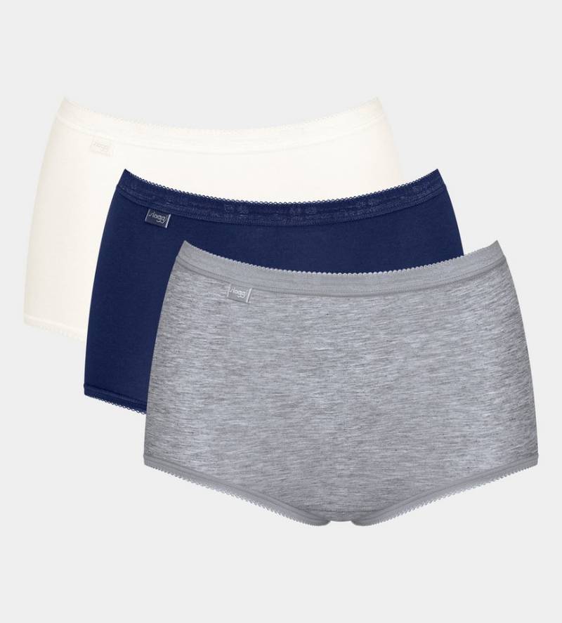 sloggi Slip Basic+ Maxi C3P (3er Pack) perfekter Sitz von sloggi