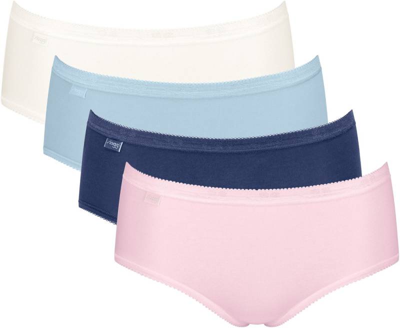 sloggi Slip Basic+ Midi C4P (4er Pack) perfekter Sitz von sloggi