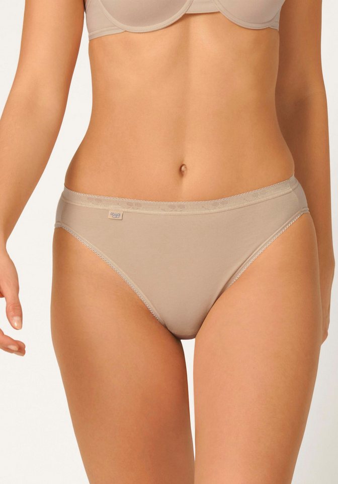 sloggi Slip Basic+ Tai 2P (2er Pack) perfekter Sitz von sloggi