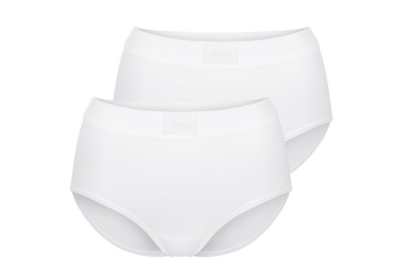 sloggi Slip Double Comfort T Maxi Slips (Set, 2-St., 2er Pack) breiter und weicher Bund, Frottee-Zwickel von sloggi