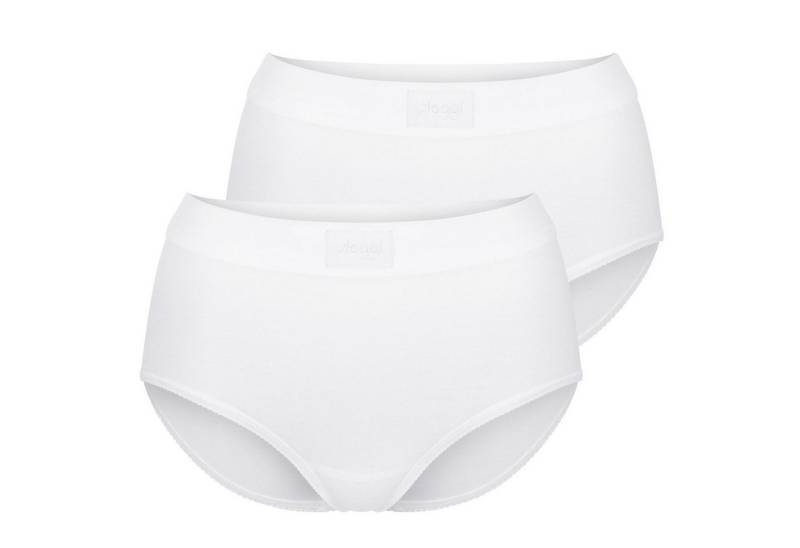 sloggi Slip Double Comfort T Maxi Slips (Set, 2-St., 2er Pack) breiter und weicher Bund, Frottee-Zwickel von sloggi