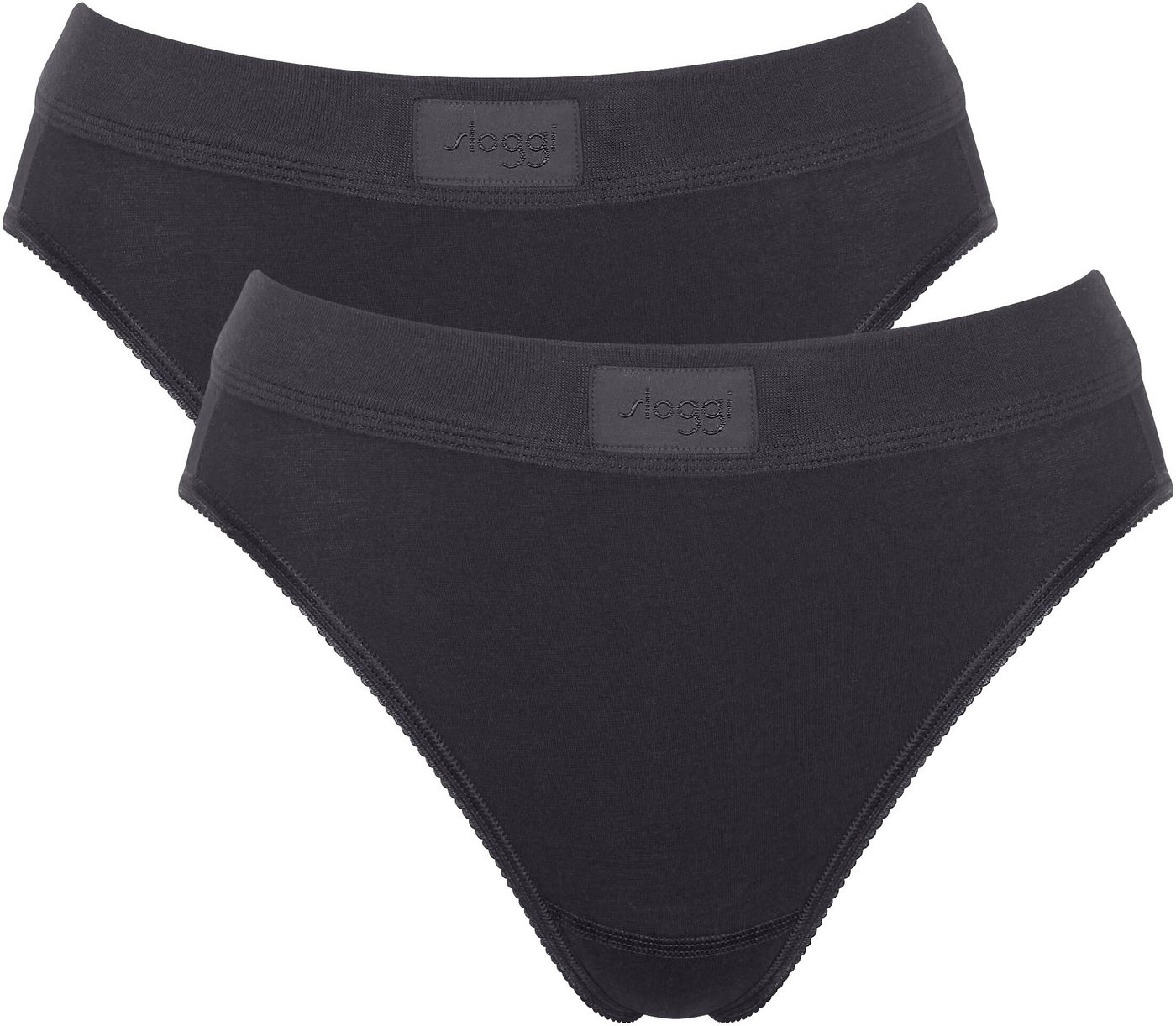 sloggi Slip Double Comfort T Tai 2P (2er Pack) mit elastischem Bundabschluss von sloggi
