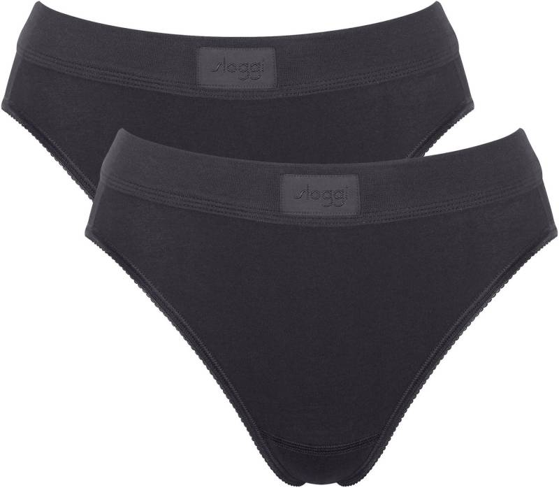 sloggi Slip Double Comfort T Tai 2P (2er Pack) mit elastischem Bundabschluss von sloggi