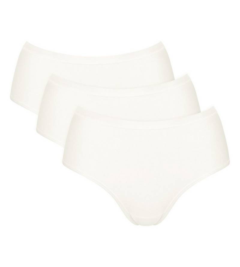 sloggi Midislip GO Daily Cotton (3er Pack) Glanz-Effekt Details, weich, Baumwollmix, bequem, elastisch von sloggi