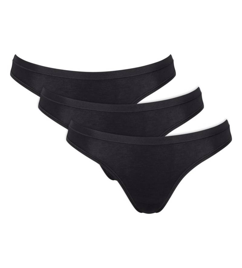 sloggi Minislip GO Daily Cotton (3er Pack) flacher Elastikbund, Baumwollmix, bequem, weich von sloggi