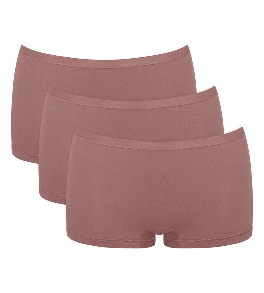 sloggi Slip GO Daily Cotton Short 3P (3er Pack) glanzeffekt Details von sloggi