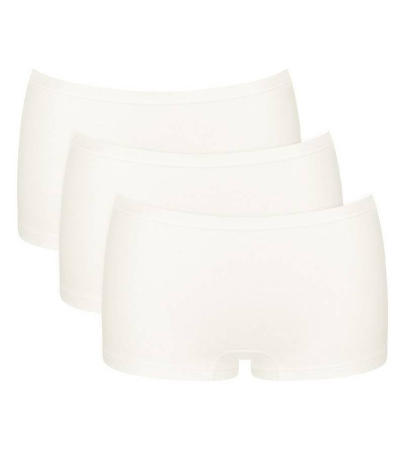 sloggi Panty GO Daily Cotton (3er Pack) Glanz-Effekt Details, elastisch, bequem, Baumwollmix von sloggi
