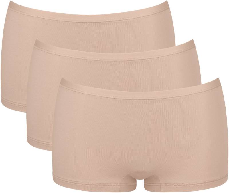 sloggi Panty GO Daily Cotton (3er Pack) Glanz-Effekt Details, elastisch, bequem, Baumwollmix von sloggi