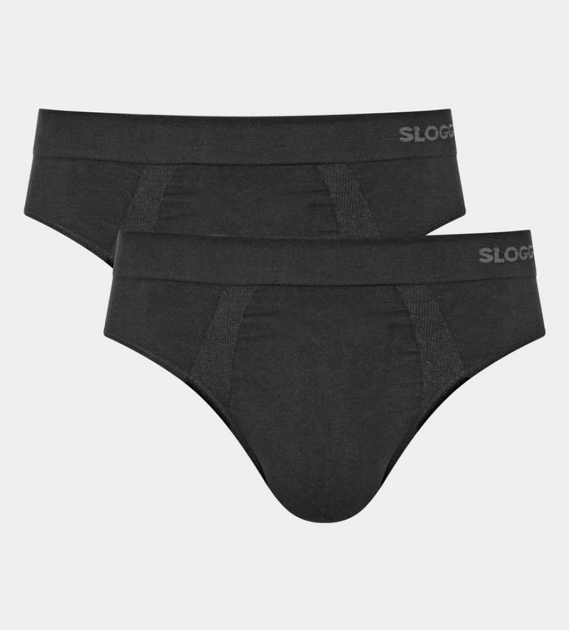 sloggi Slip men GO Smooth Brief 2P (Packung, 2-St., 2er Pack) nahtlos von sloggi