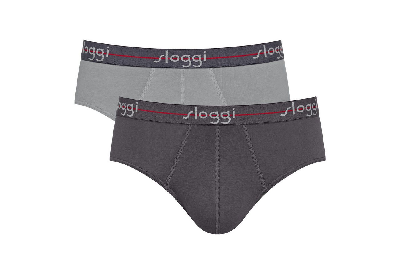 sloggi Slip Herren Slip 2er Pack Baumwollmischung (Packung, 2er Pack) von sloggi