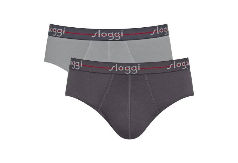 sloggi Slip Herren Slip 2er Pack Baumwollmischung (Packung, 2er Pack) von sloggi