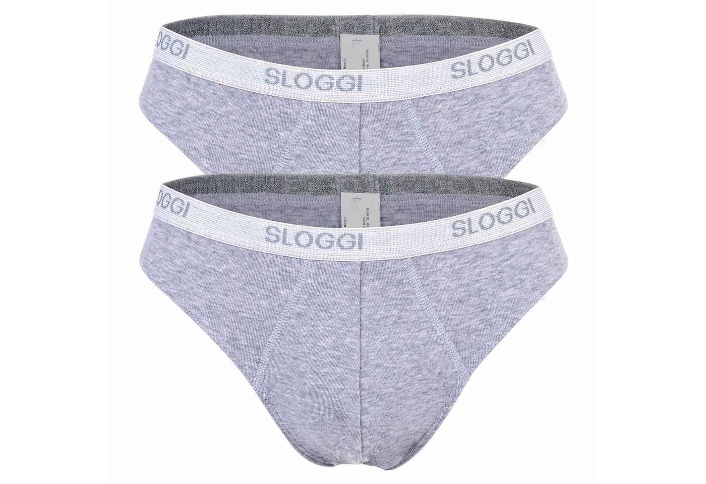 sloggi Slip Herren Slip 2er Pack Baumwollmischung Basic Mini (Packung, 2er Pack) von sloggi