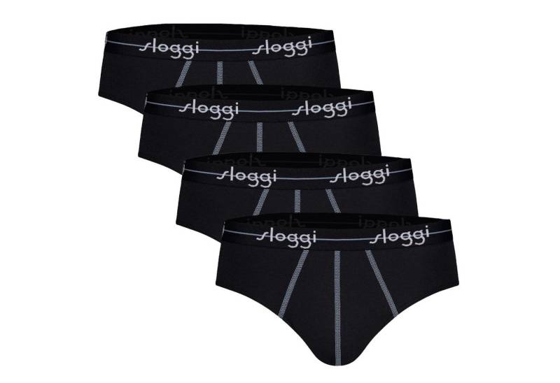 sloggi Slip Herren Slip 4er Pack Baumwollmischung (Packung, 4er Pack) von sloggi