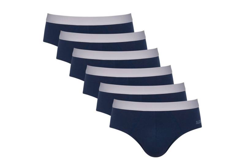 sloggi Slip Herren Slip 6er Pack Baumwollmischung (Packung, 6er Pack) von sloggi