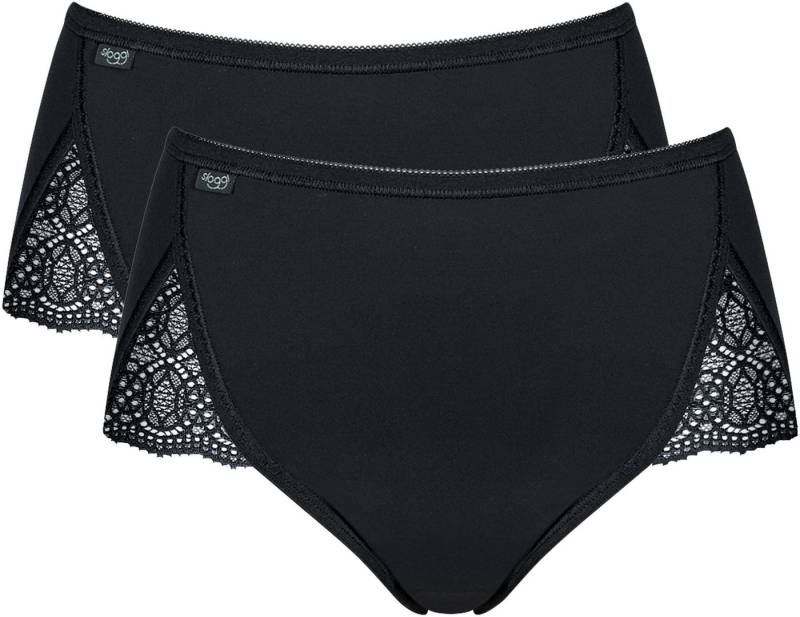 sloggi Slip Pure Sense Luxe Maxi C2P (2er Pack) Spitzendetails von sloggi