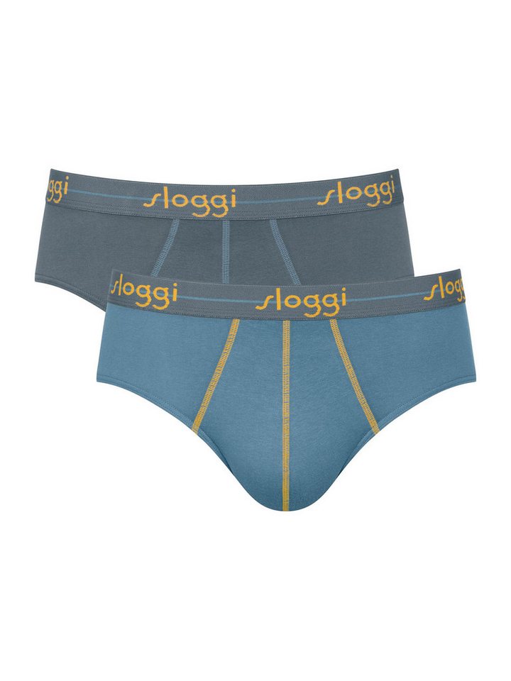sloggi Slip Start Midi (2-St) unterhose unterwäsche basic von sloggi