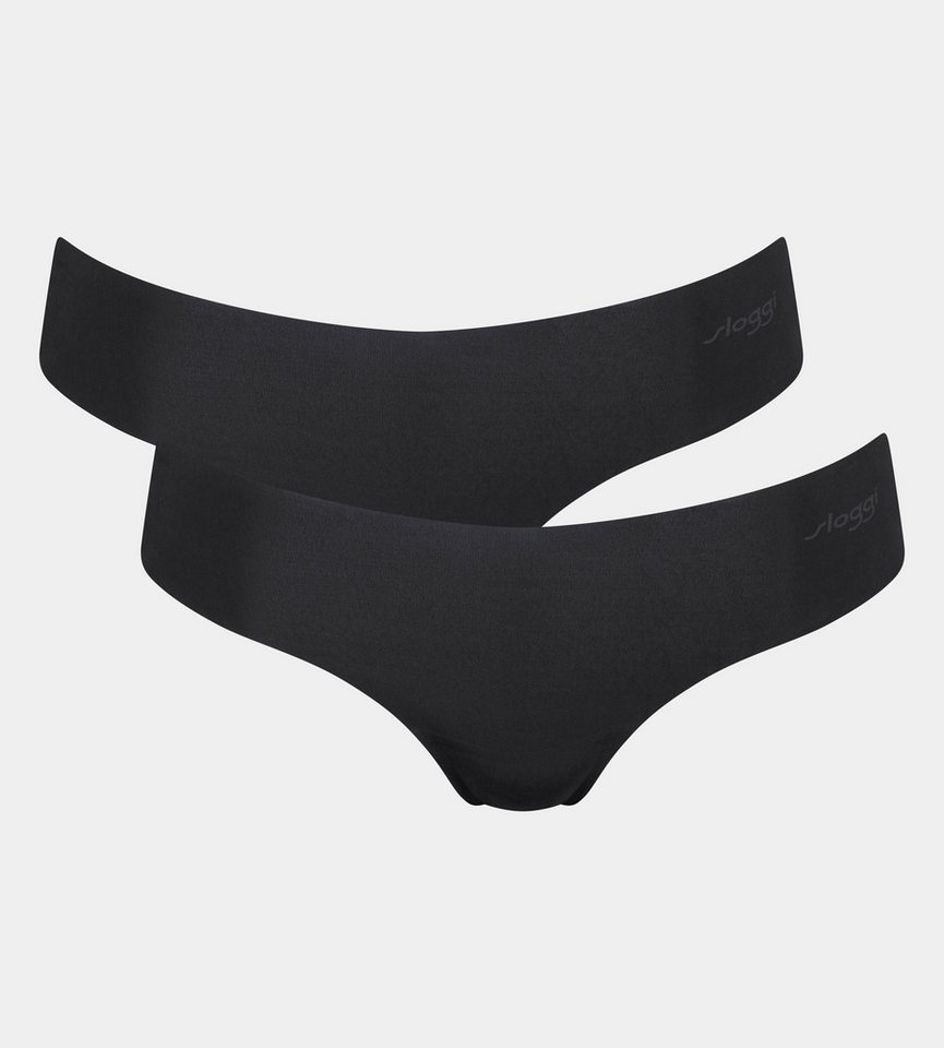 sloggi Slip ZERO Microfibre 2.0 Hipstring 2P (2er Pack) nahtlos und unsichtbar von sloggi