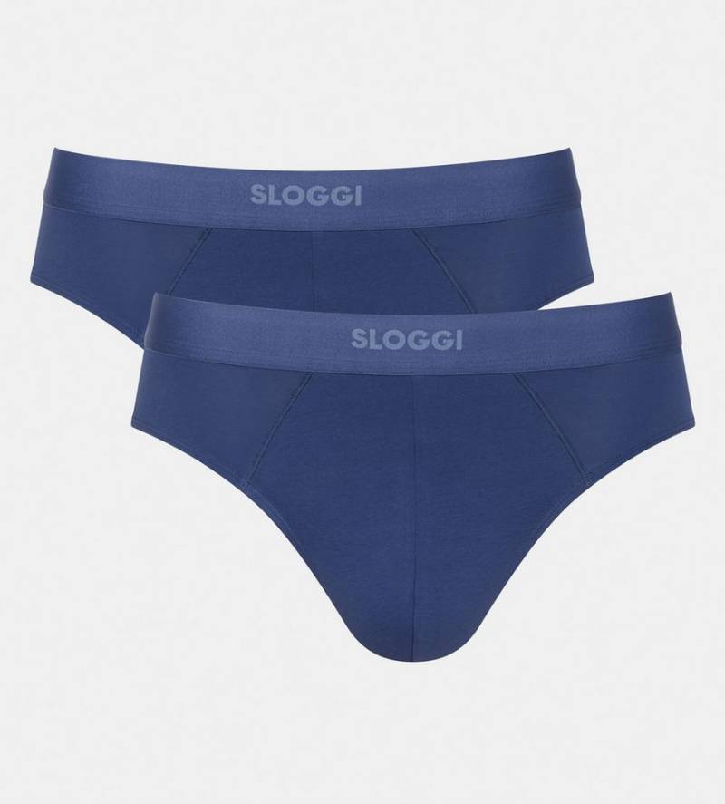 sloggi Slip Men EVER Ease (2-St) temperaturausgleichend, schnelltrocknend, atmungsaktiv, ohne Eingriff von sloggi