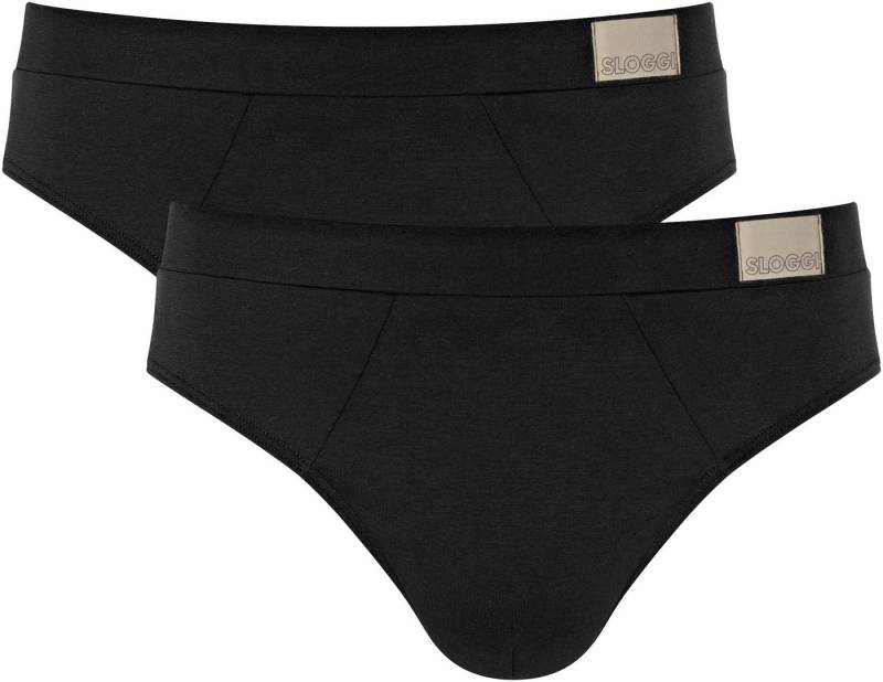 sloggi Slip men GO Natural Brief C2P (2er Pack) Tunnelbund von sloggi