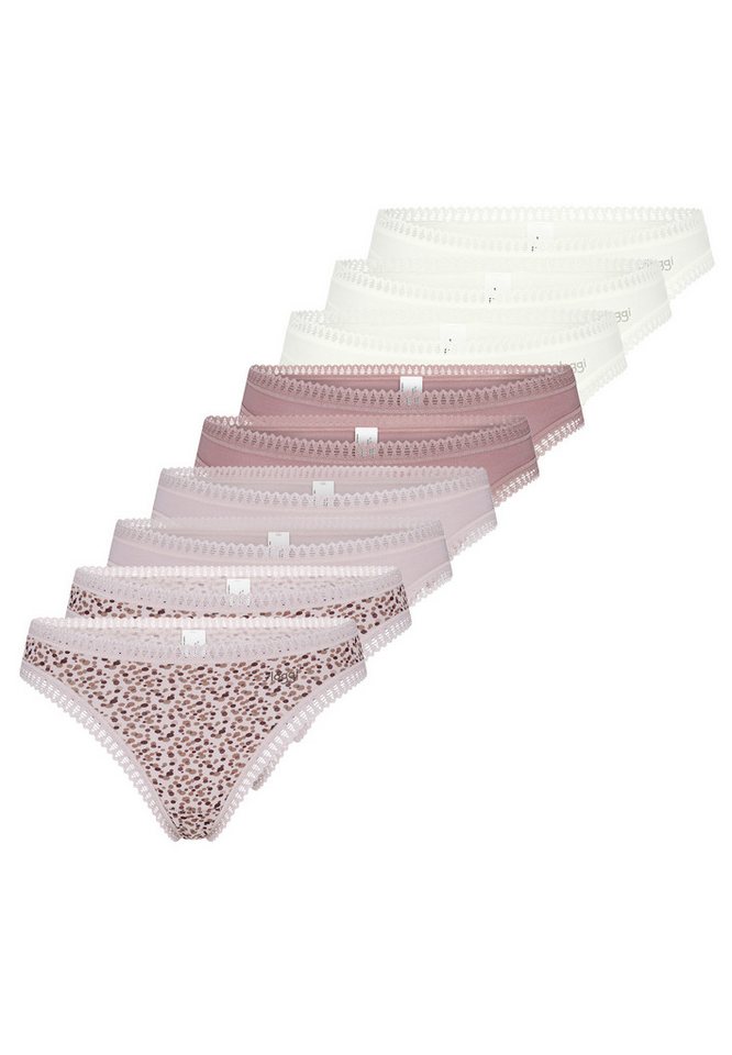 sloggi T-String 9er Pack GO Crush (Spar-Set, 9-St) String - Baumwolle - Komfortabel und atmungsaktiv von sloggi