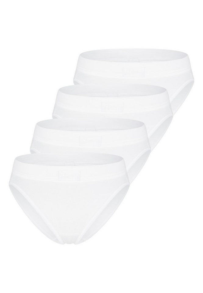 sloggi Tai-Slip 4er Pack Double Comfort (Spar-Set, 4-St) Tai Slip - Baumwolle - Wärmend - Perfekter Sitz, Mit feinen Details von sloggi