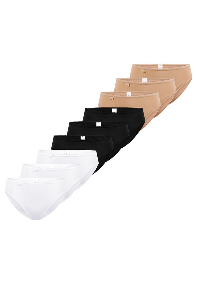 sloggi Tai-Slip 9er Pack 24/7 Cotton Tai Slip - Baumwolle - Atmungsaktiv - Perfekter Sitz von sloggi