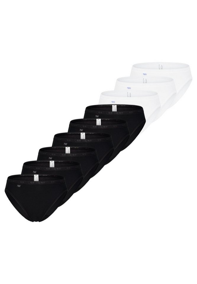 sloggi Tai-Slip 9er Pack Basic+ (Spar-Set, 9-St) Tai Slip - Baumwolle - Atmungsaktiv - Perfekter Sitz von sloggi