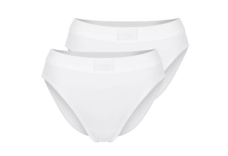 sloggi Taillenslip Double Comfort T Tai Slips (Set, 2-St., 2er-Pack) weicher / breiter Bund, Logo, Baumwoll-Stretch von sloggi