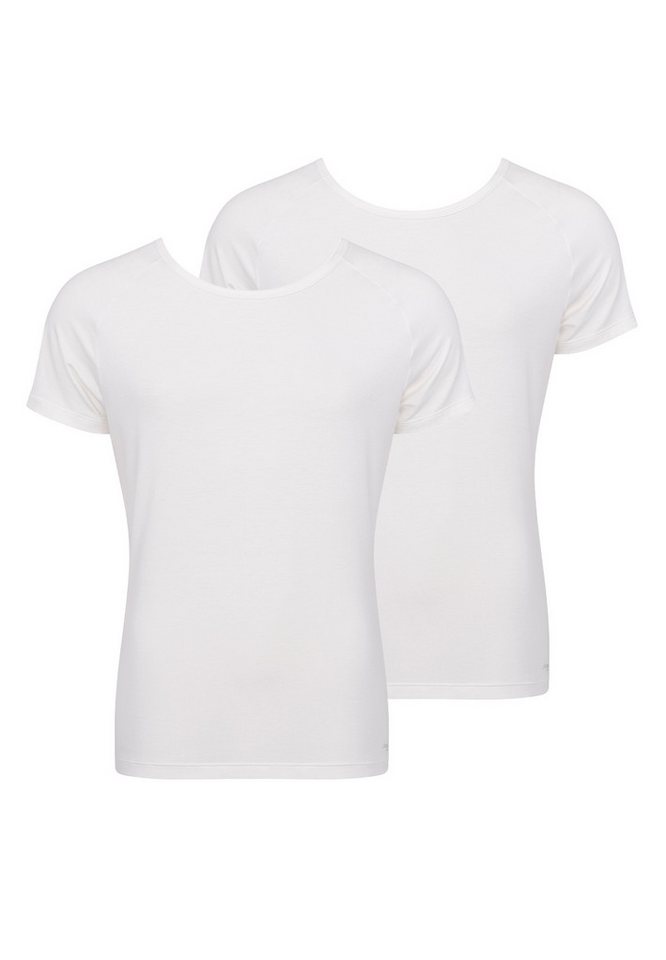 sloggi Unterhemd 2er Pack Ever Soft (Spar-Set, 2-St) Unterhemd / Shirt Kurzarm - Unterhemd mit kurzen Ärmeln von sloggi