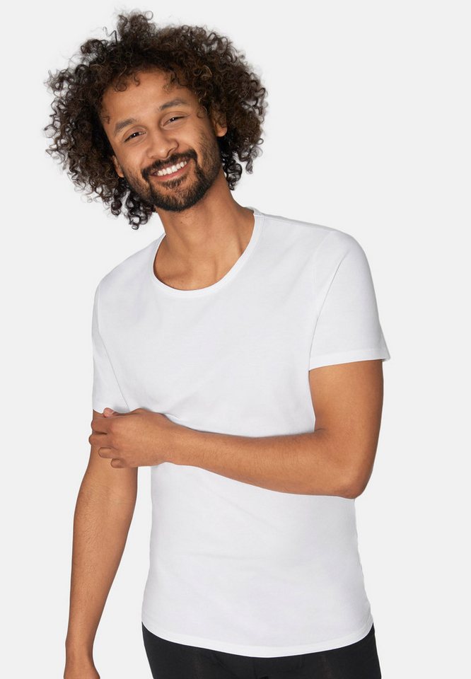 sloggi Unterhemd Go - Organic Cotton (1-St) Unterhemd / Shirt Kurzarm - Baumwolle - Angenehm auf der Haut von sloggi