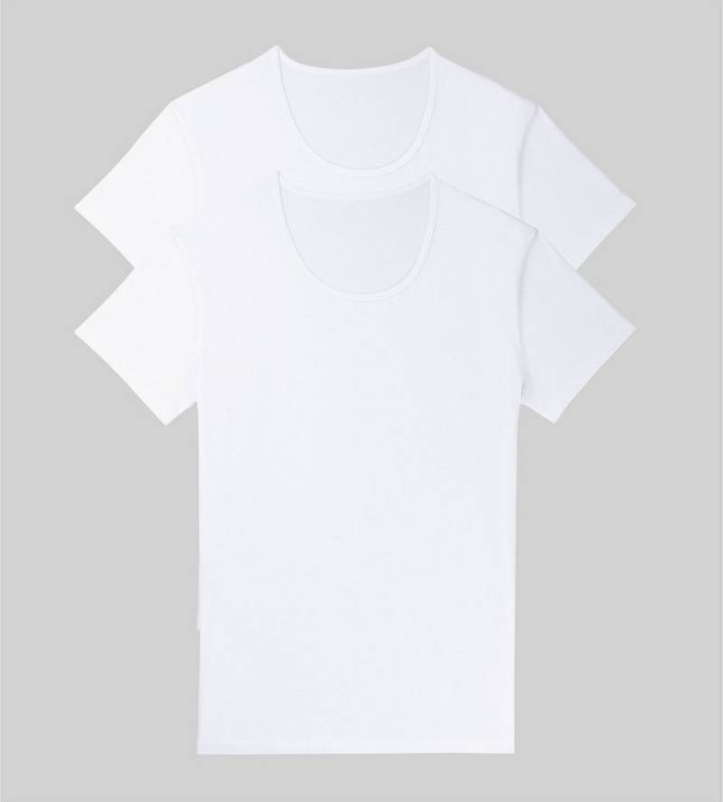 sloggi Unterhemd men 24/7 SH 03 O-Neck 2P (2er Pack) leicht und angenehm von sloggi