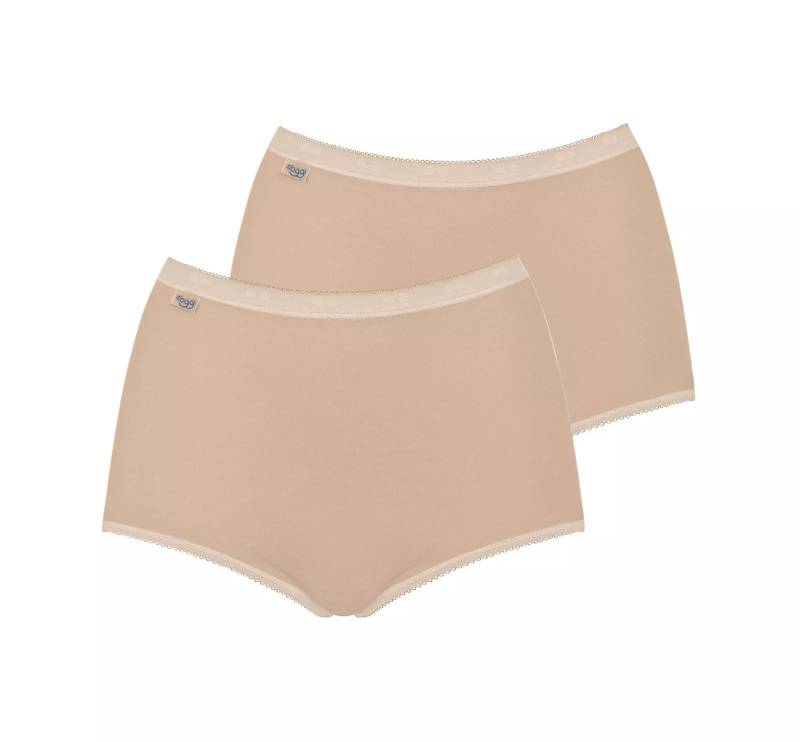 sloggi - sloggi Basic+ Maxi 2P puder - Gr. - 44 von sloggi