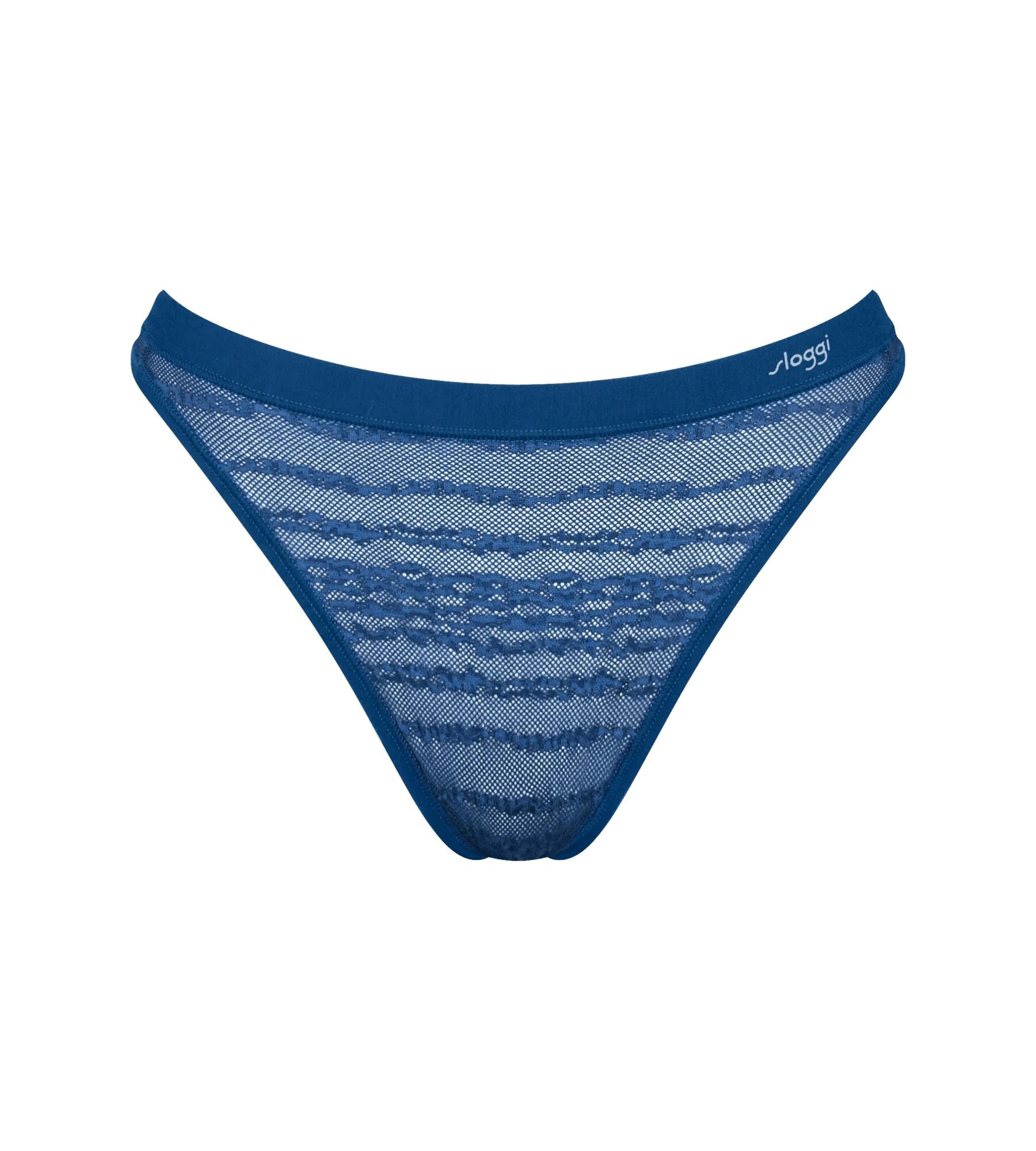 sloggi - sloggi FREE Evolve String Lace blue sapphire - Gr. - 1 von sloggi