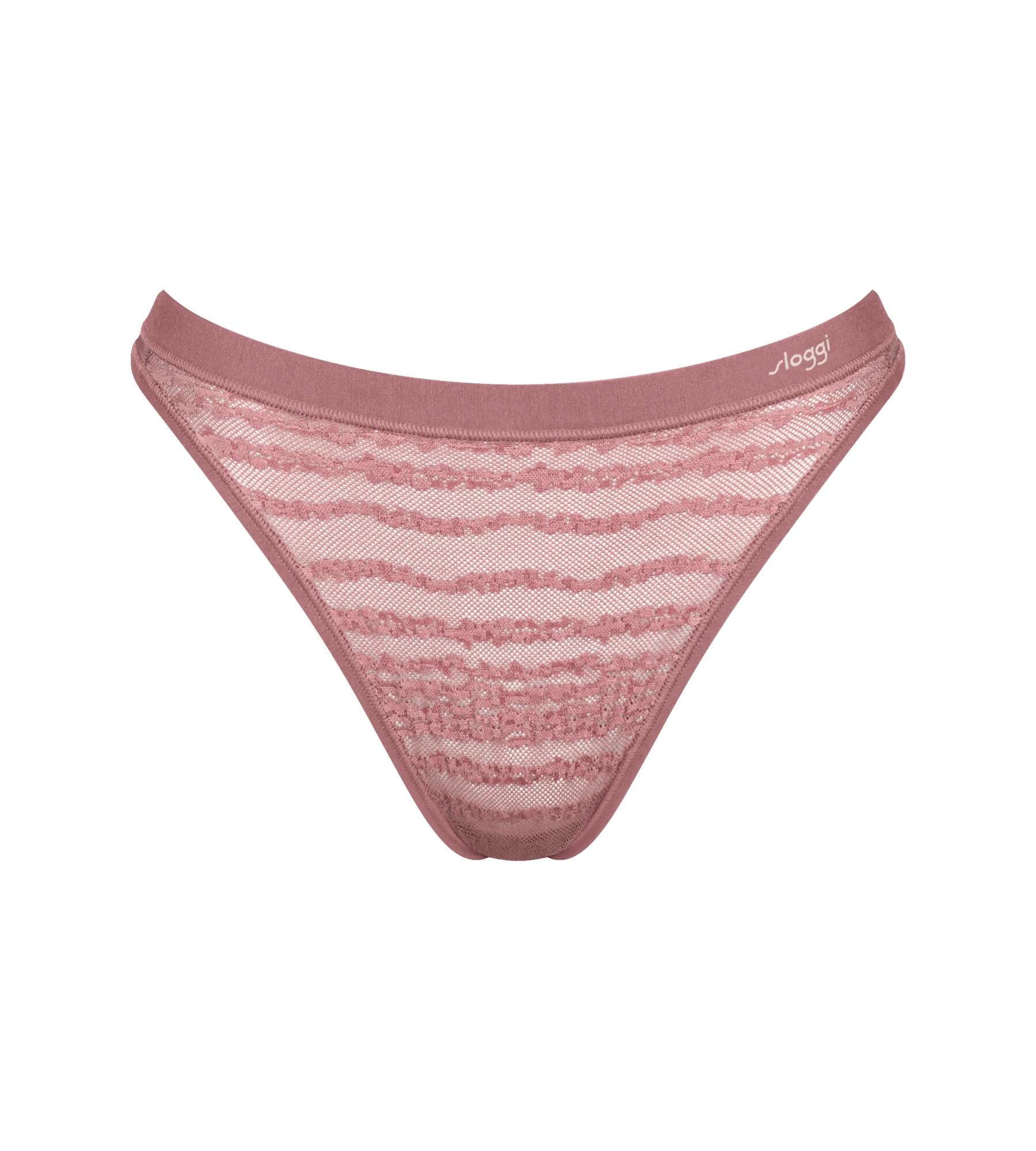 sloggi - sloggi FREE Evolve String Lace date night pink - Gr. - 1 von sloggi
