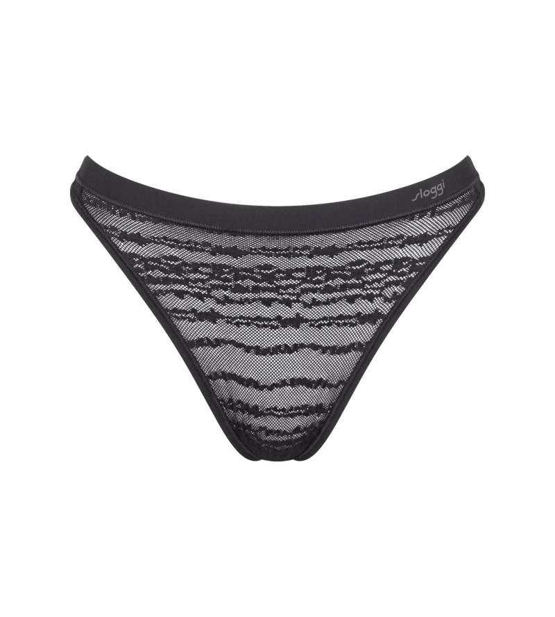 sloggi - sloggi FREE Evolve String Lace schwarz - Gr. - 01 von sloggi