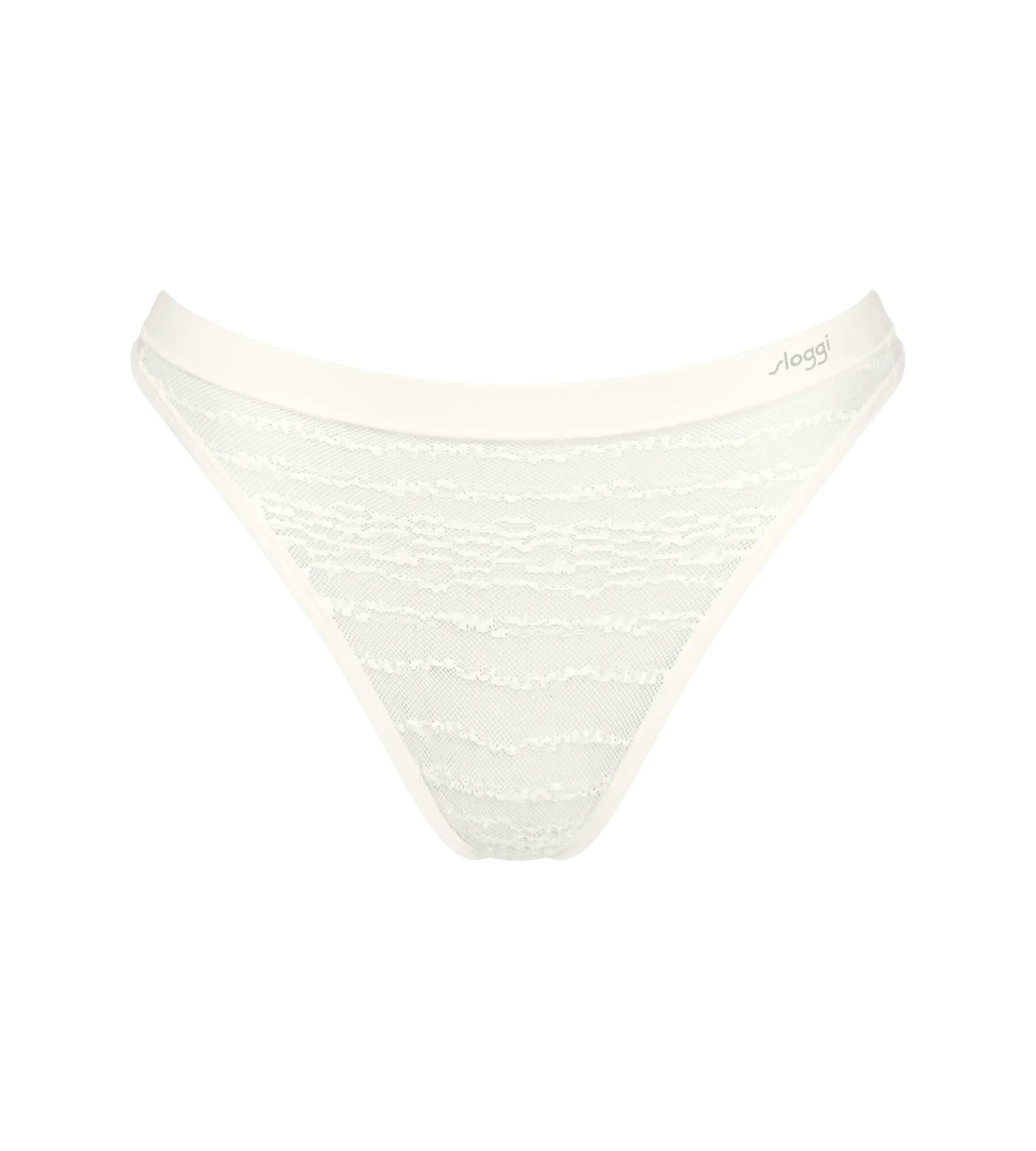 sloggi - sloggi FREE Evolve String Lace silk white - Gr. - 02 von sloggi