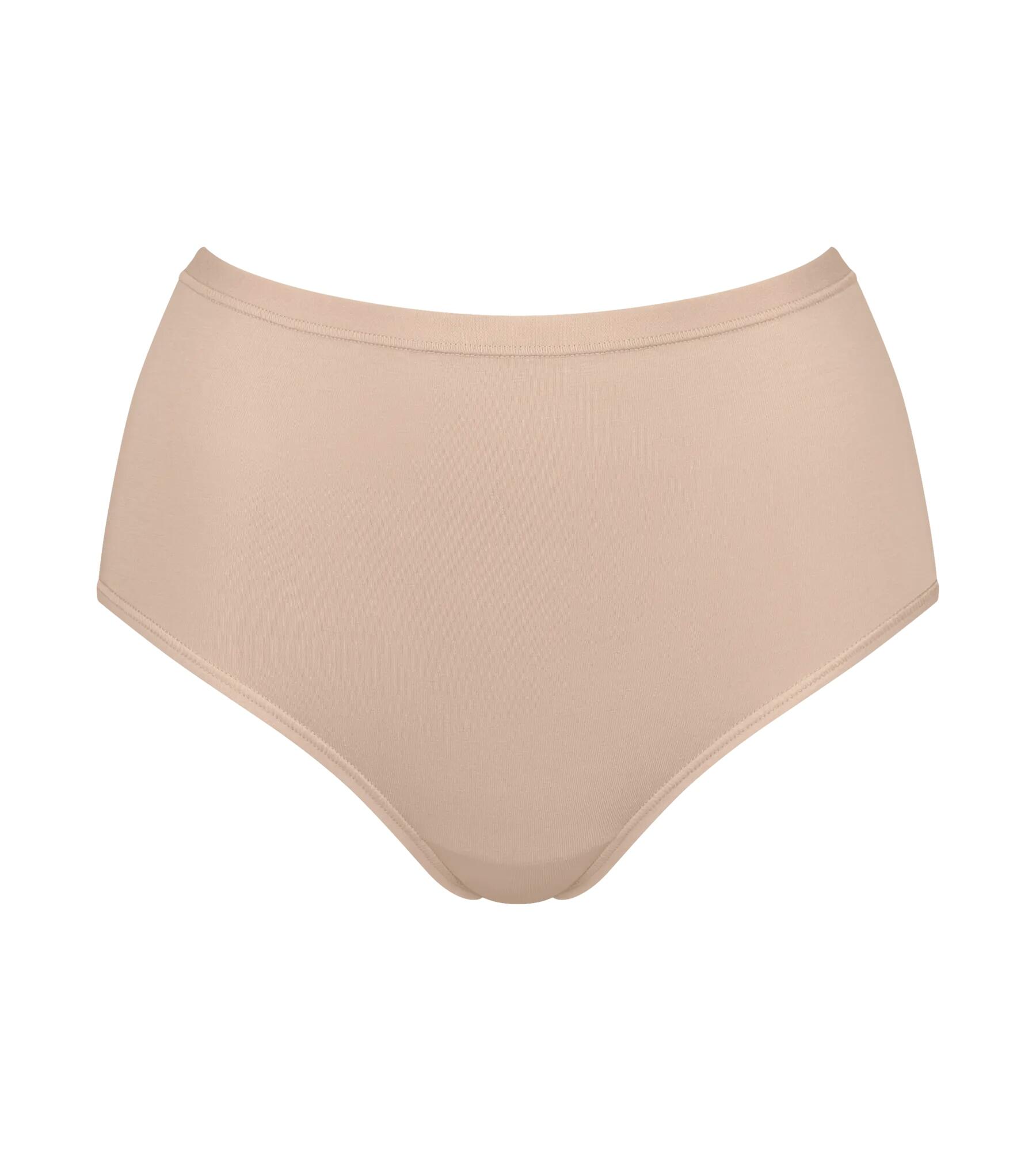 sloggi - sloggi GO Daily Cotton Highwaist 3P braun - Gr. - L von sloggi