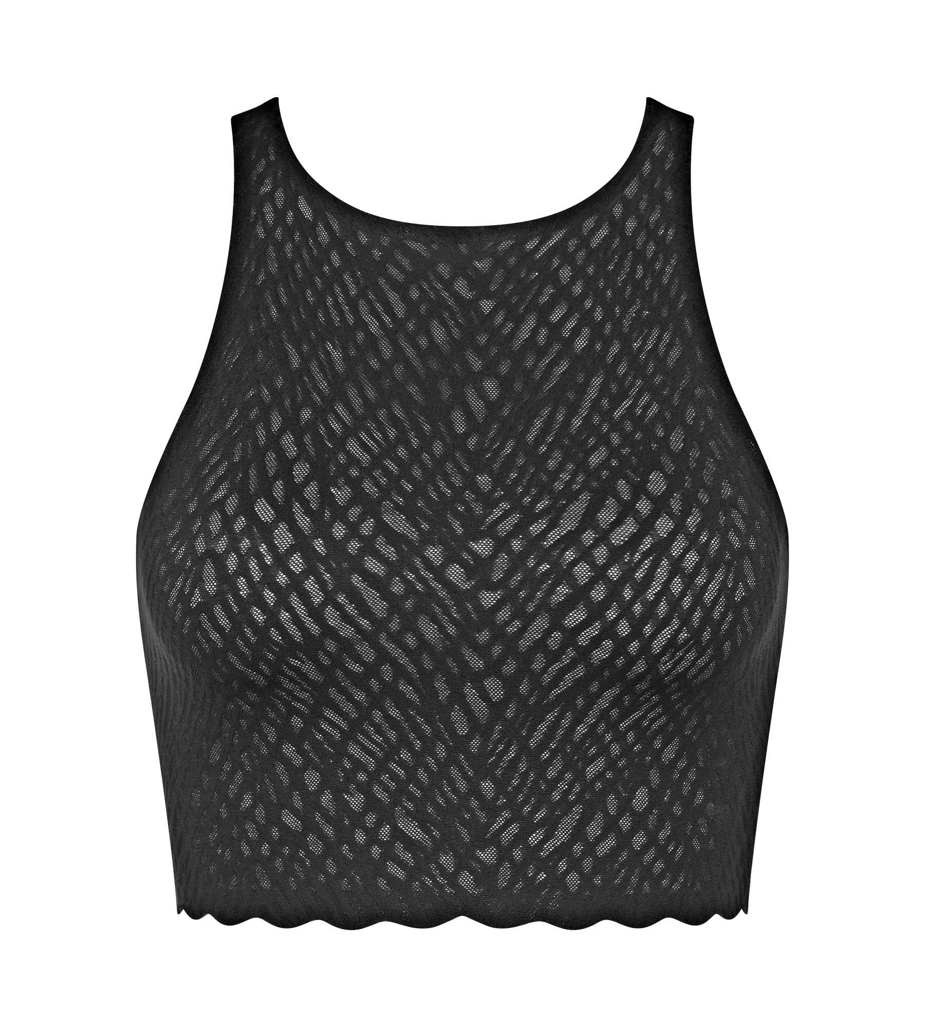 sloggi - sloggi ZERO Feel Bliss Crop Top schwarz - Gr. - S von sloggi