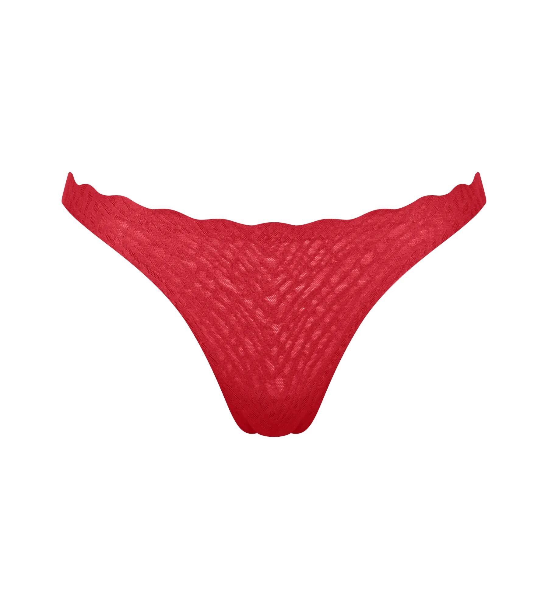 sloggi - sloggi ZERO Feel Bliss Festive String shanghai red - Gr. - XS von sloggi