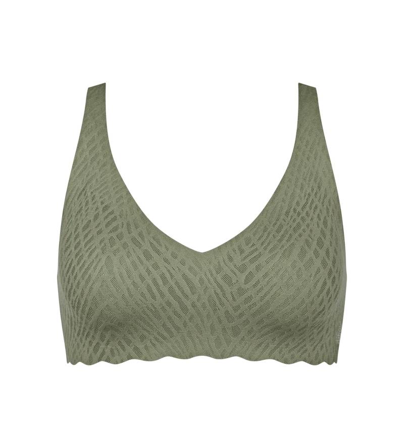 sloggi - sloggi ZERO Feel Bliss Soft bra moss green old/gruen - Gr. - M von sloggi