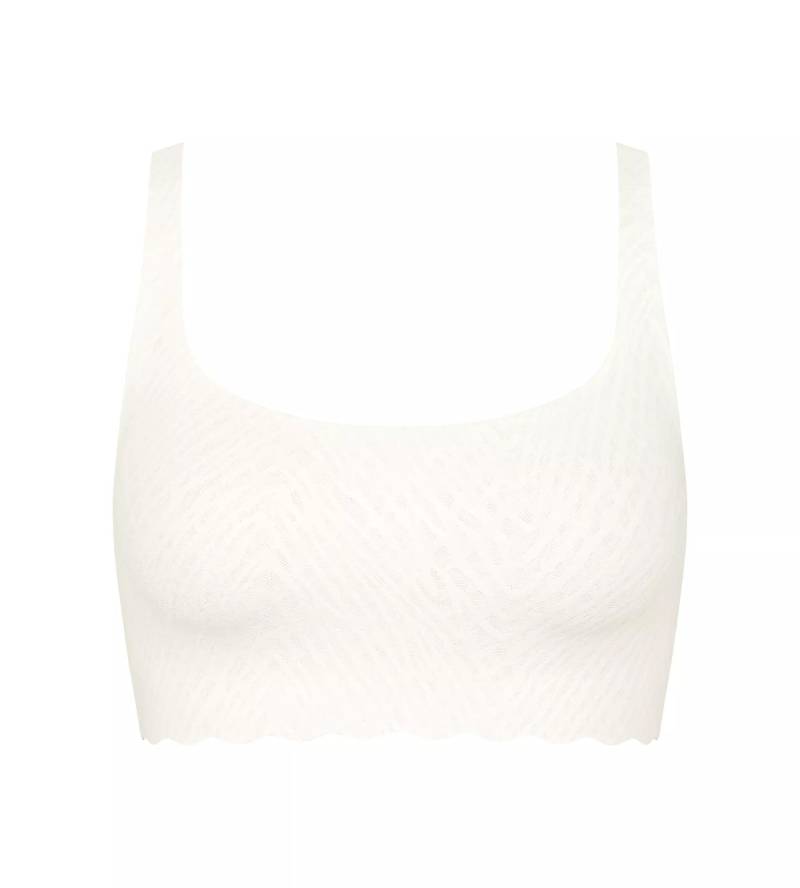 sloggi - sloggi ZERO Feel Bliss Top silk white - Gr. - XS von sloggi