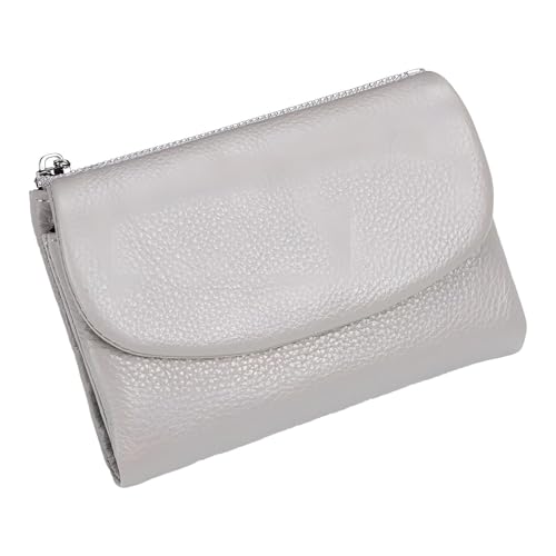 Unisex-Geldbörse aus Kieselleder, kleine Geldbörsen for Damen, kurze Geldbörse aus echtem Leder mit Kreditkartenhalter, Münzfach und Geldfächern, Geldbörsen aus echtem Leder for Männer und Frauen(#06) Unisex-Geldbörse aus Kieselleder, kleine Geldbörsen for Damen, kurze Geldbörse aus echtem Leder mit Kreditkartenhalter, Münzfach und Geldfächern, Geldbörsen aus echtem Leder for Männer und Frauen(#06) von sloiaz