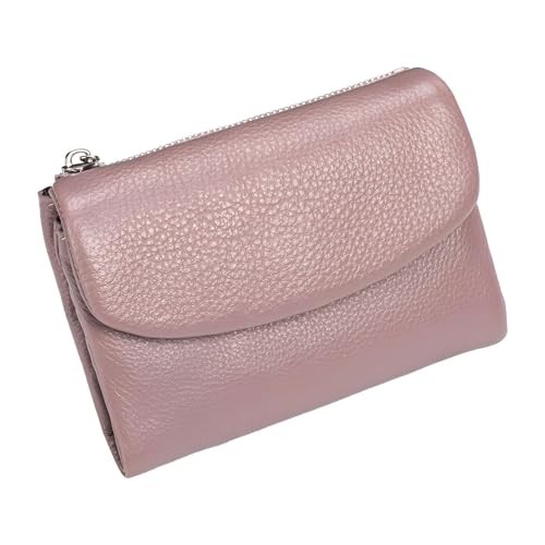 Unisex-Geldbörse aus Kieselleder, kleine Geldbörsen for Damen, kurze Geldbörse aus echtem Leder mit Kreditkartenhalter, Münzfach und Geldfächern, Geldbörsen aus echtem Leder for Männer und Frauen(#02) Unisex-Geldbörse aus Kieselleder, kleine Geldbörsen for Damen, kurze Geldbörse aus echtem Leder mit Kreditkartenhalter, Münzfach und Geldfächern, Geldbörsen aus echtem Leder for Männer und Frauen(#02) von sloiaz