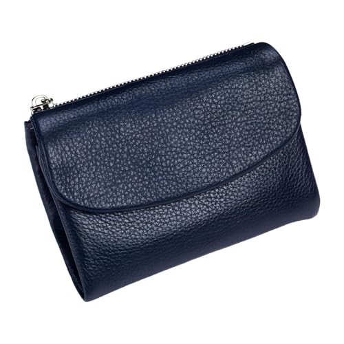 Unisex-Geldbörse aus Kieselleder, kleine Geldbörsen for Damen, kurze Geldbörse aus echtem Leder mit Kreditkartenhalter, Münzfach und Geldfächern, Geldbörsen aus echtem Leder for Männer und Frauen(#11) Unisex-Geldbörse aus Kieselleder, kleine Geldbörsen for Damen, kurze Geldbörse aus echtem Leder mit Kreditkartenhalter, Münzfach und Geldfächern, Geldbörsen aus echtem Leder for Männer und Frauen(#11) von sloiaz