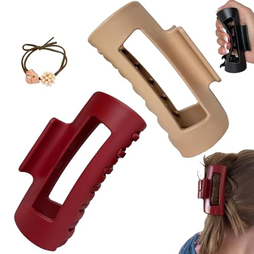 Weiche, elastische, modische Haifisch-Clips, gemütlicher Clip, Wolken-Clip, 4,2 Zoll große, mittelweiche Haarklammern, flexible und nicht abnehmbare Klammer, starker Halt, rutschfest for dickes oder f Weiche, elastische, modische Haifisch-Clips, gemütlicher Clip, Wolken-Clip, 4,2 Zoll große, mittelweiche Haarklammern, flexible und nicht abnehmbare Klammer, starker Halt, rutschfest for dickes oder f von sloiaz