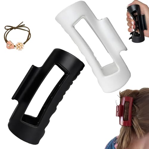 Weiche, elastische, modische Haifisch-Clips, gemütlicher Clip, Wolken-Clip, 4,2 Zoll große, mittelweiche Haarklammern, flexible und nicht abnehmbare Klammer, starker Halt, rutschfest for dickes oder f Weiche, elastische, modische Haifisch-Clips, gemütlicher Clip, Wolken-Clip, 4,2 Zoll große, mittelweiche Haarklammern, flexible und nicht abnehmbare Klammer, starker Halt, rutschfest for dickes oder f von sloiaz