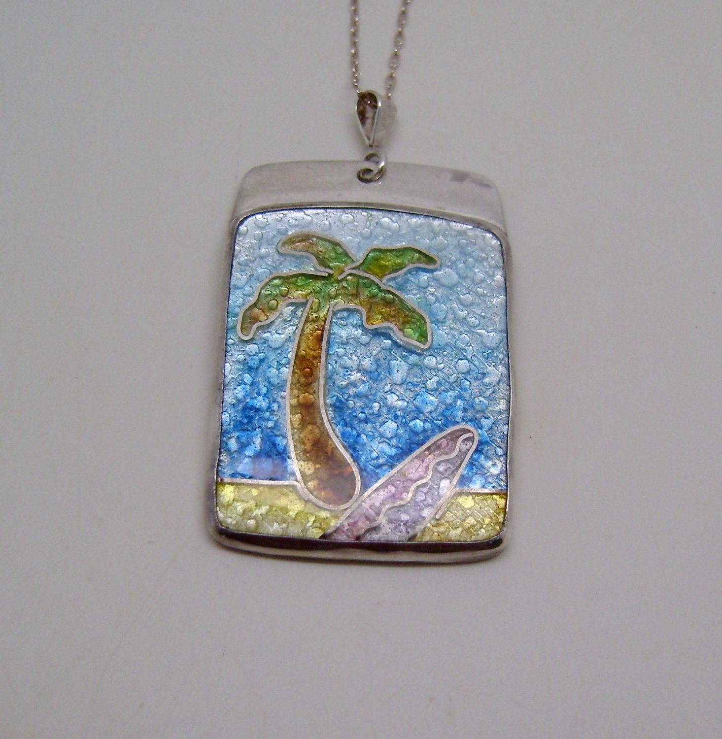 Cloisonne Emaille Schmuck Ketten Anhänger von slotzkin