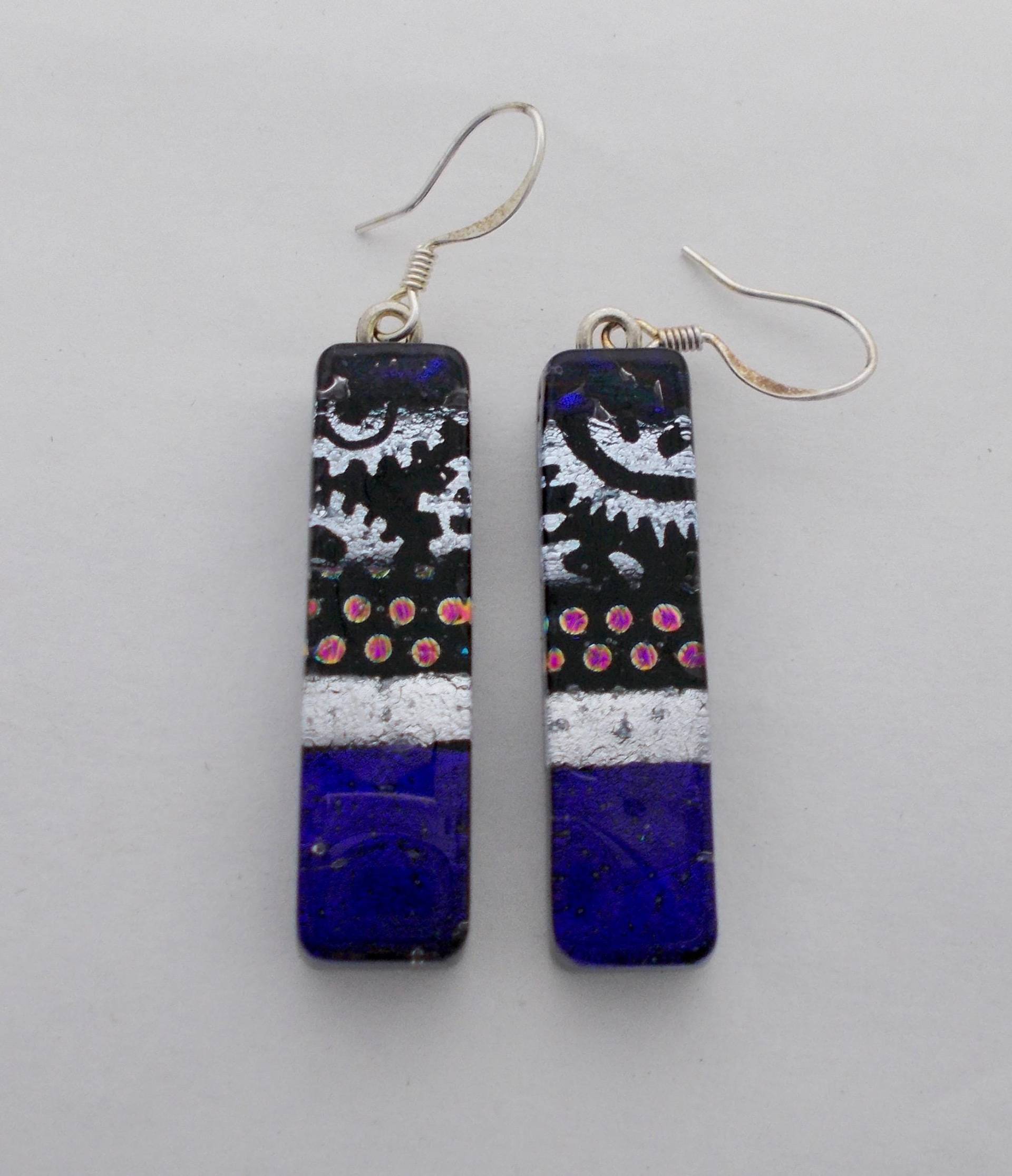 Dichroic Ohrringe .schmuck. Ohrringe von slotzkin