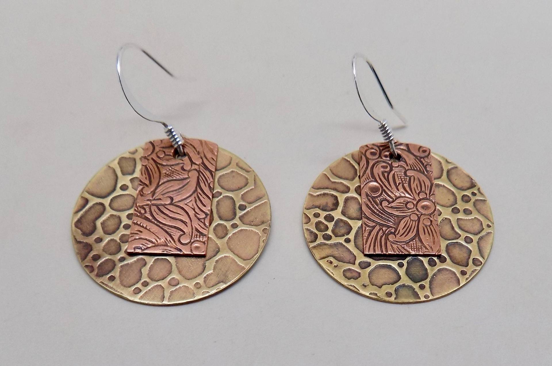 Mix Metallschmuck. Metall-Ohrringe von slotzkin